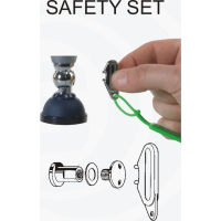 Sirio Omega 27 met DV voet - en coax kabel  95 cm - 27 MHz mobiele antenne